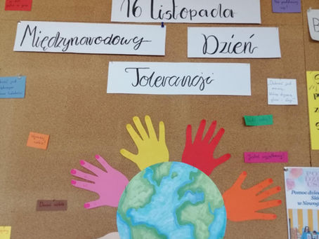 Światowy Dzień Tolerancji w Szkole Podstawowej w Iskrzyni