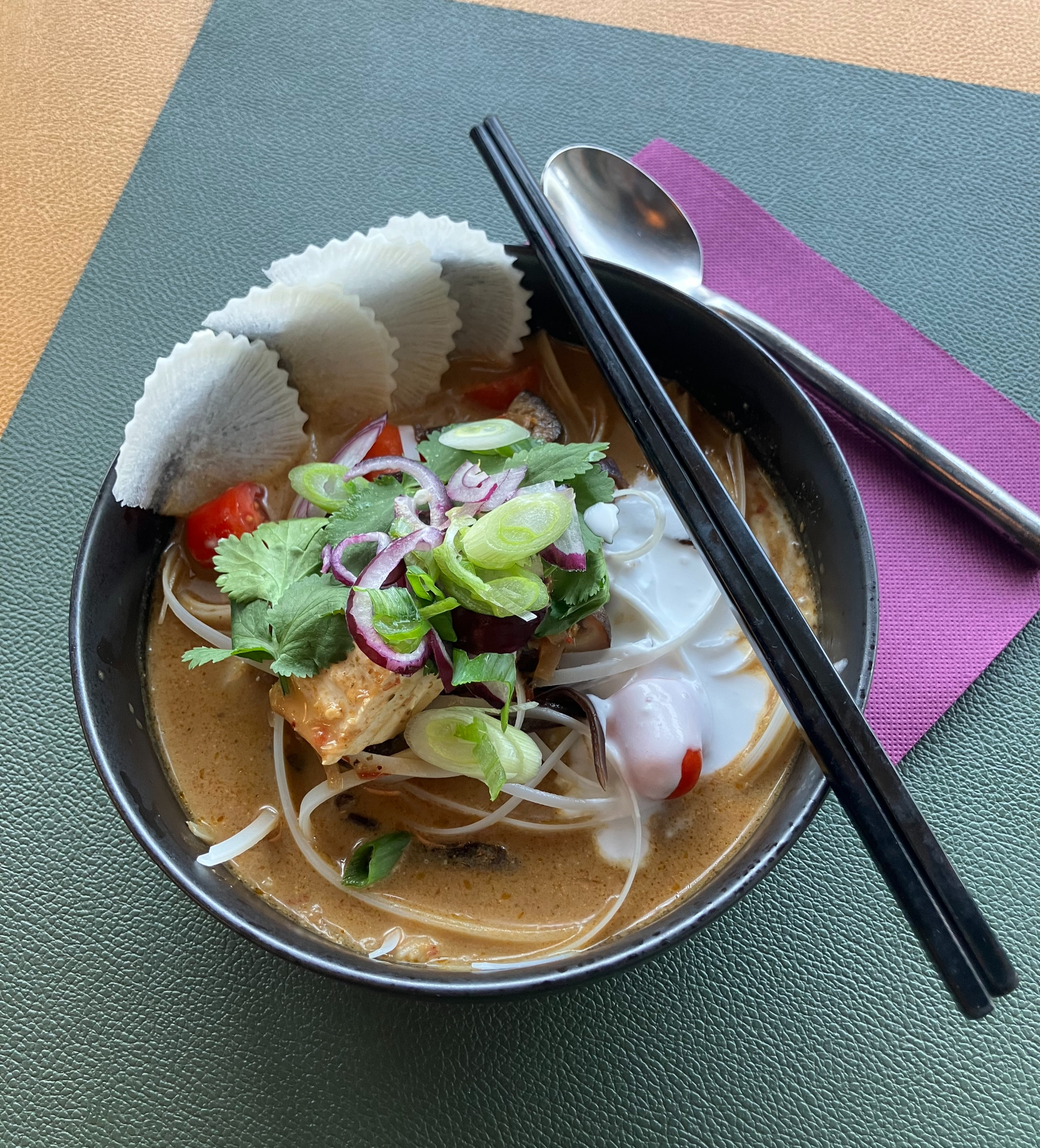 Arranged Food and Objects