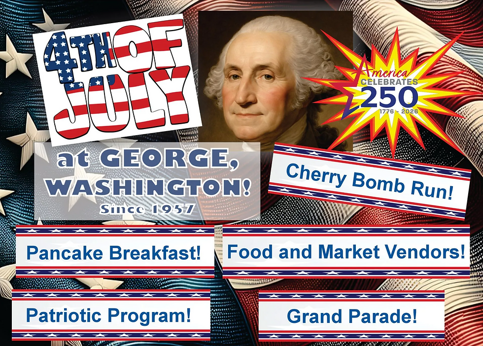 The 4th of July in George, Washington - Grand Parade!