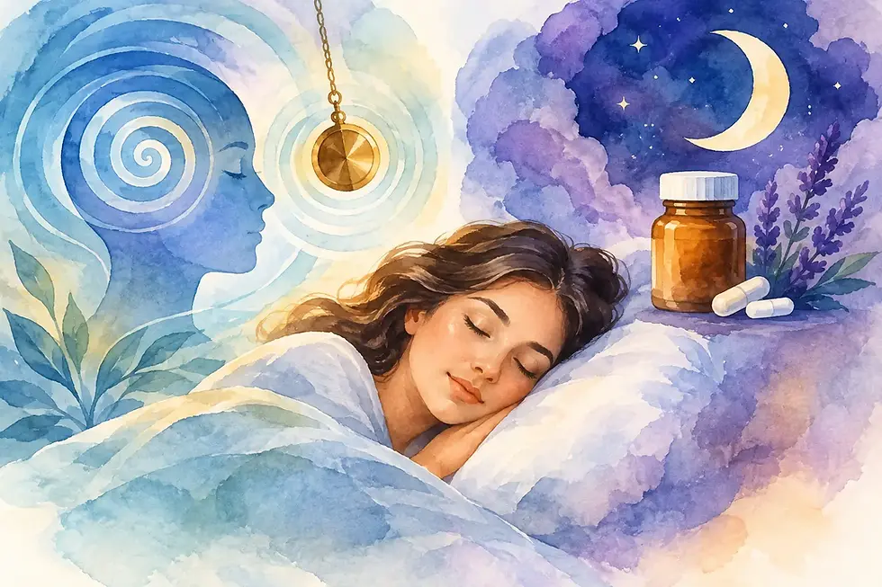 Sleep Hypnosis Versus Melatonin for Better Rest