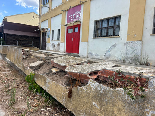 L'attuale degrado della Piazza Maria Carta non ferma i Poggini per Poggio