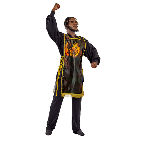 Unisex Lion of Judah Double Satin Ephod Dance Fashions Warehouse