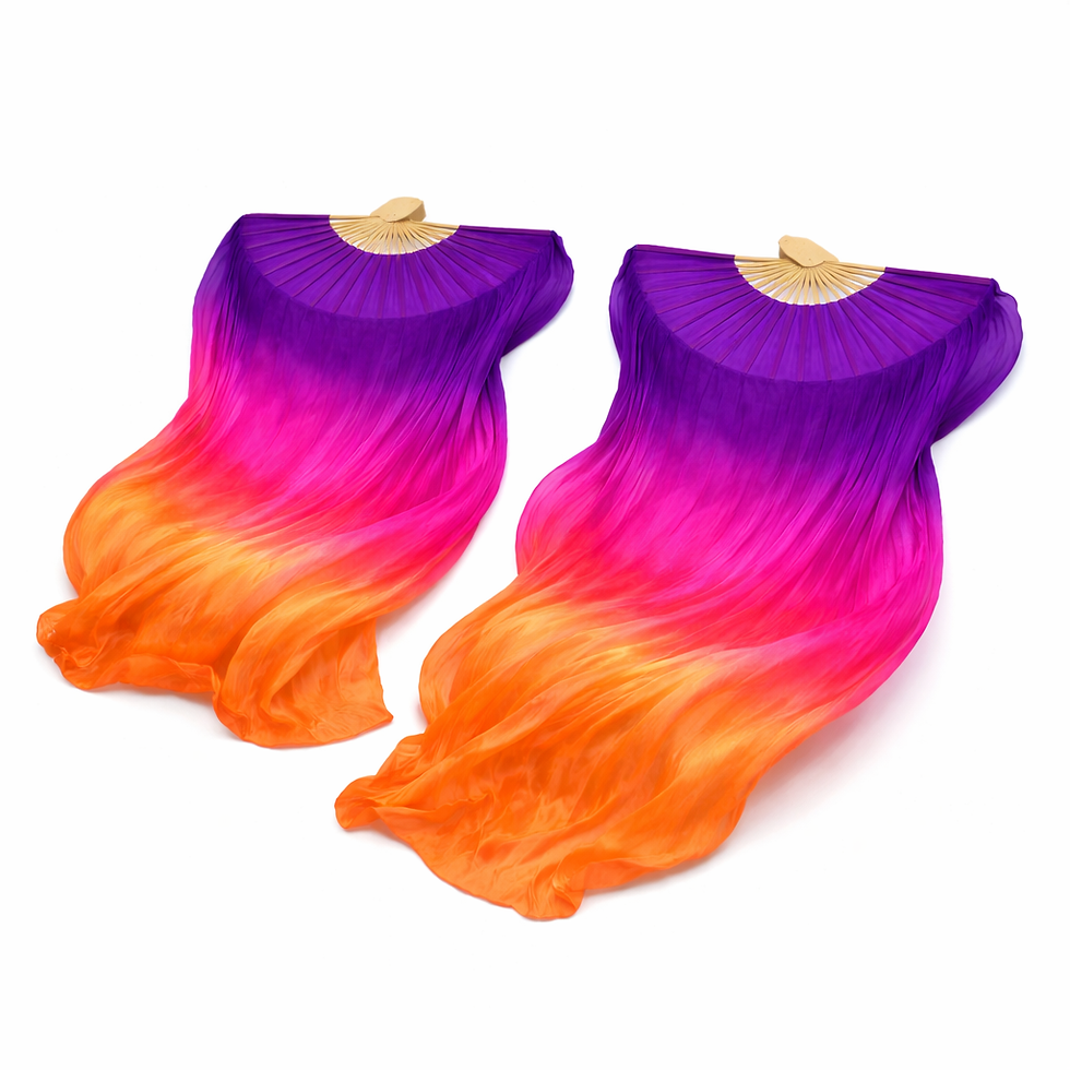 Miniatura: DF411 1.8 Meter Silk Fan Set
