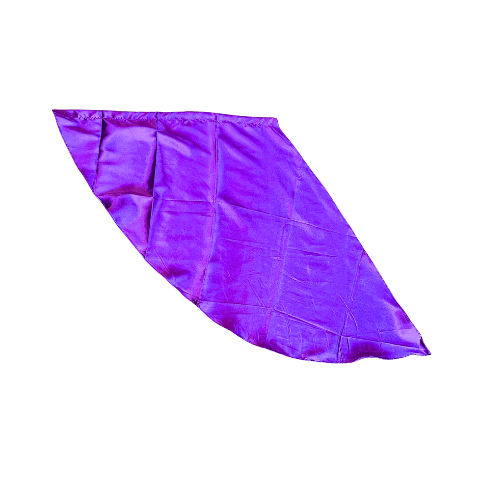 Thumbnail: Lifted High Children’s Satin Worship Flags (Set of 2)