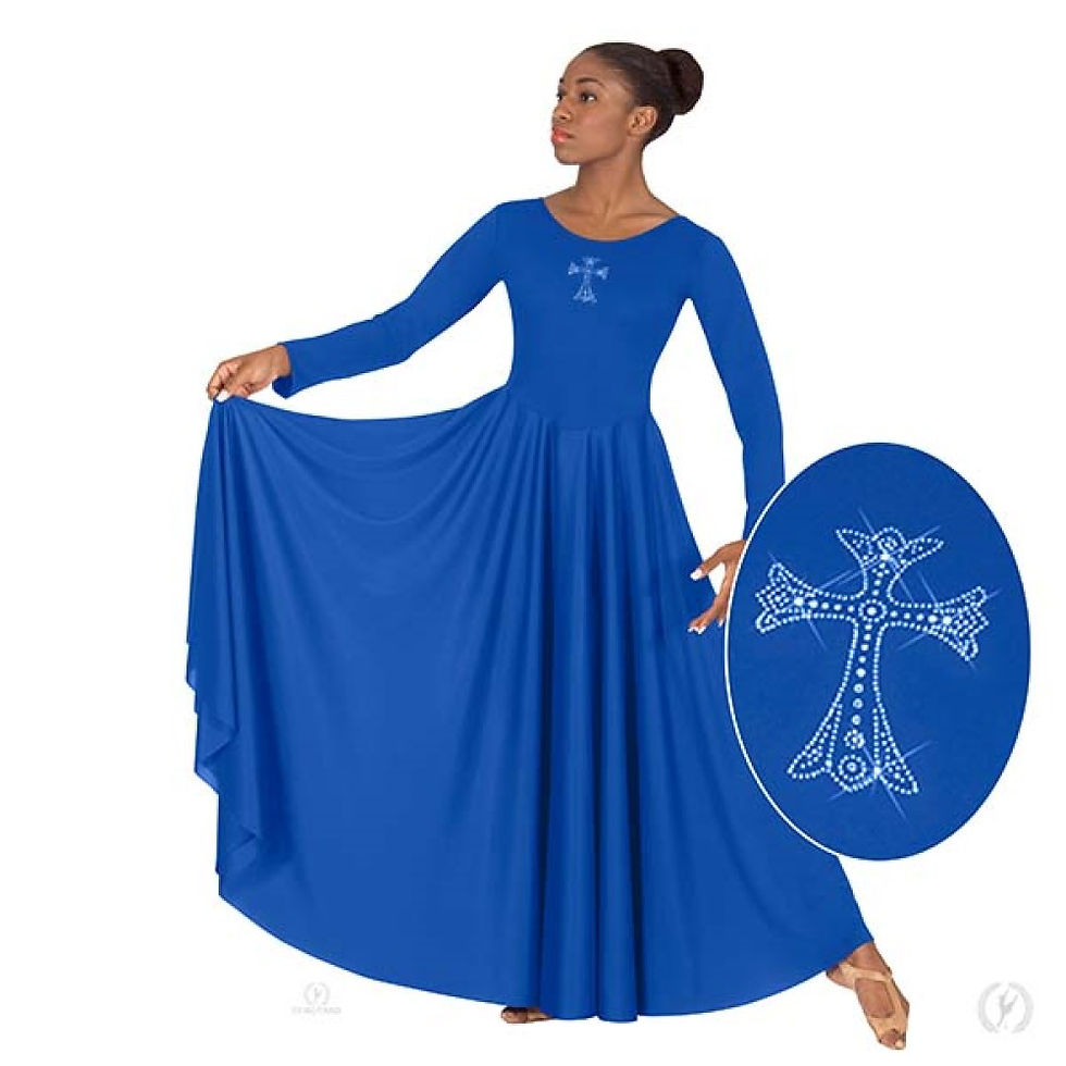 Thumbnail: Adult Rhinestone Cross Dress