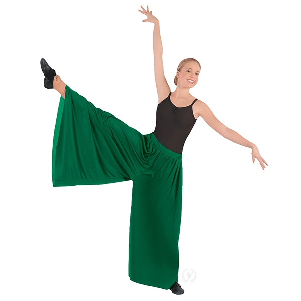 Green Simple Worship Dance Dress