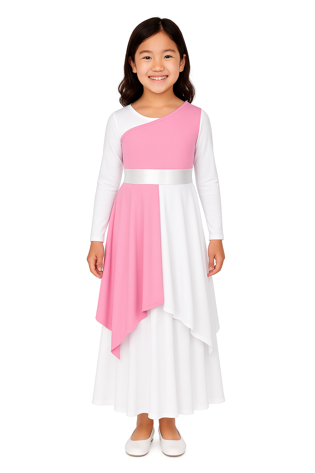 Child "Made New" Asymmetrical Praise Tunic