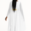 Miniatura: Sacred Symphony Praise and Worship Dress – White with Chiffon Drapes and Gold