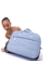 Light Blue color Nikolay Large Bag