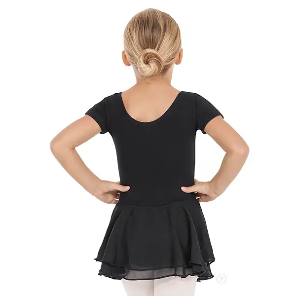 Thumbnail: Eurotard Girls Cotton/Lycra Dance Dress