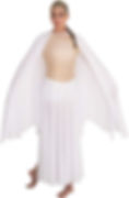 Thumbnail: Mesh Angel Sleeve Praise Dance Dress