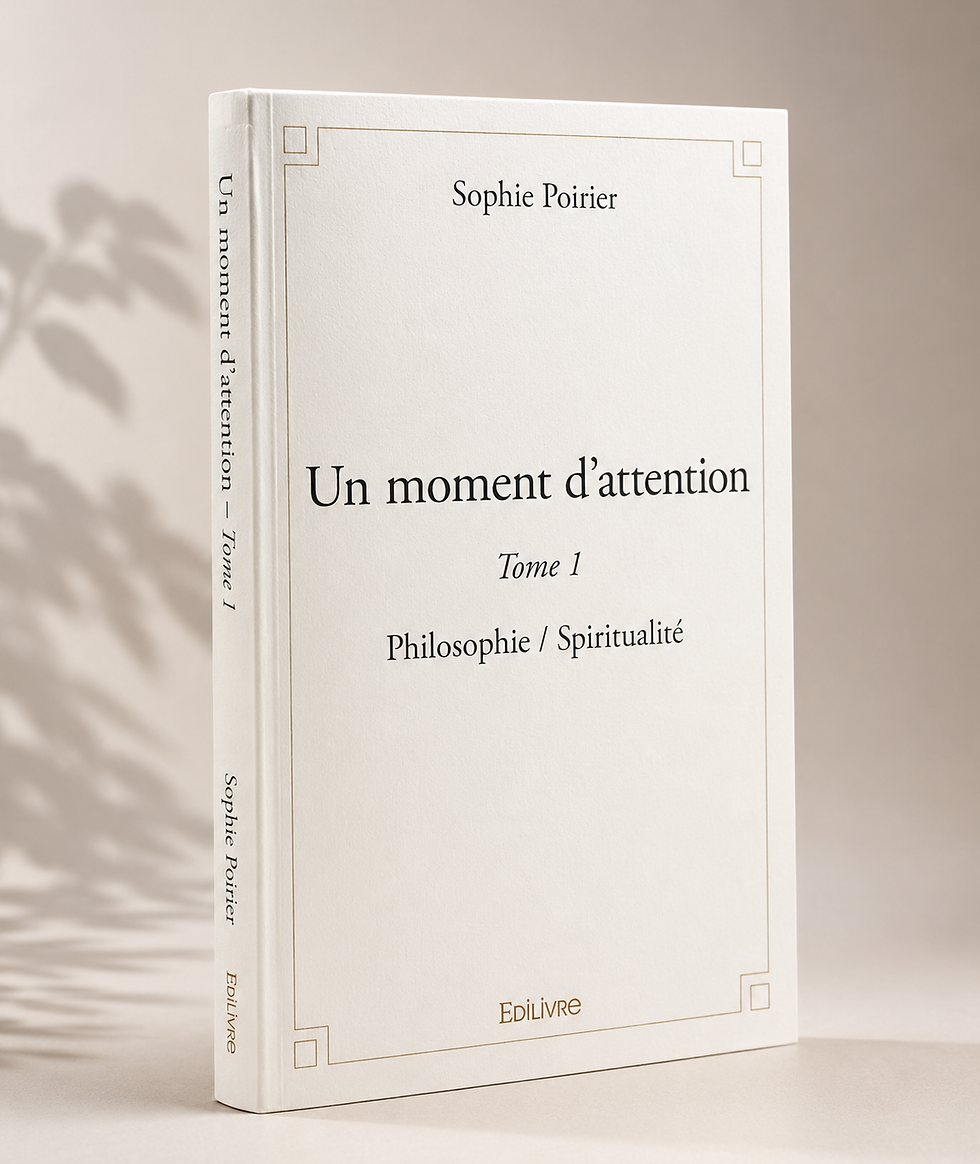 Un moment d'attention – Tome 1 est un essai philosophique et spirituel qui explore le pouvoir de la pensée, l'intelligence émotionnelle et l'élévation de la conscience humaine. Une invitation à réfléchir autrement pour mieux comprendre le monde et soi-même.