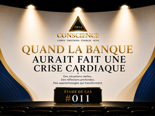 Étude de cas TRIA Conscience #011 – Quand la banque aurait fait une crise cardiaque. Réflexion sur le leadership, la délégation, le jugement professionnel et l'importance de reconnaître lorsqu'une situation ne fait plus de sens.