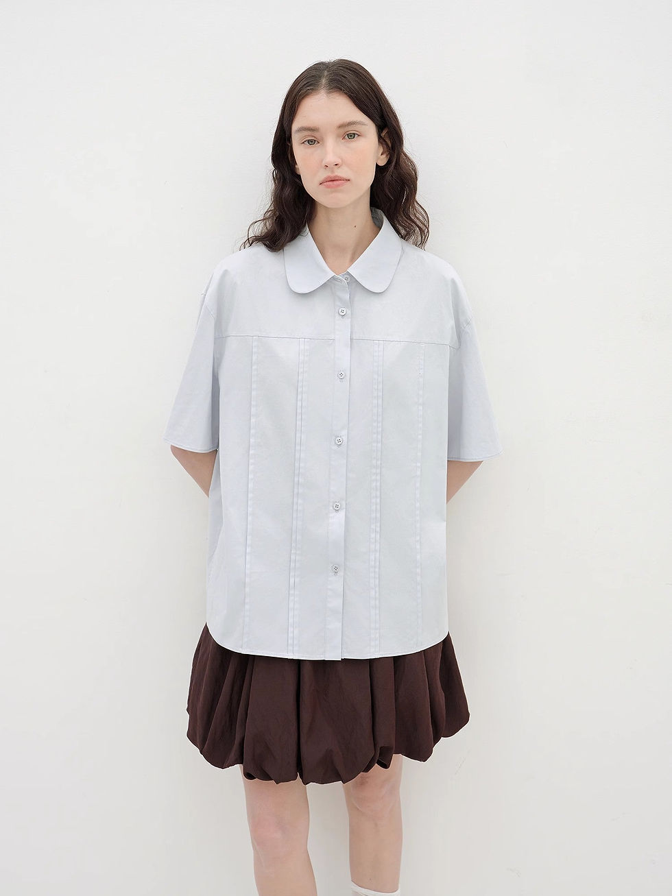 Thumbnail: "Sea Salt & Sugar" Cotton Short-Sleeved Shirt