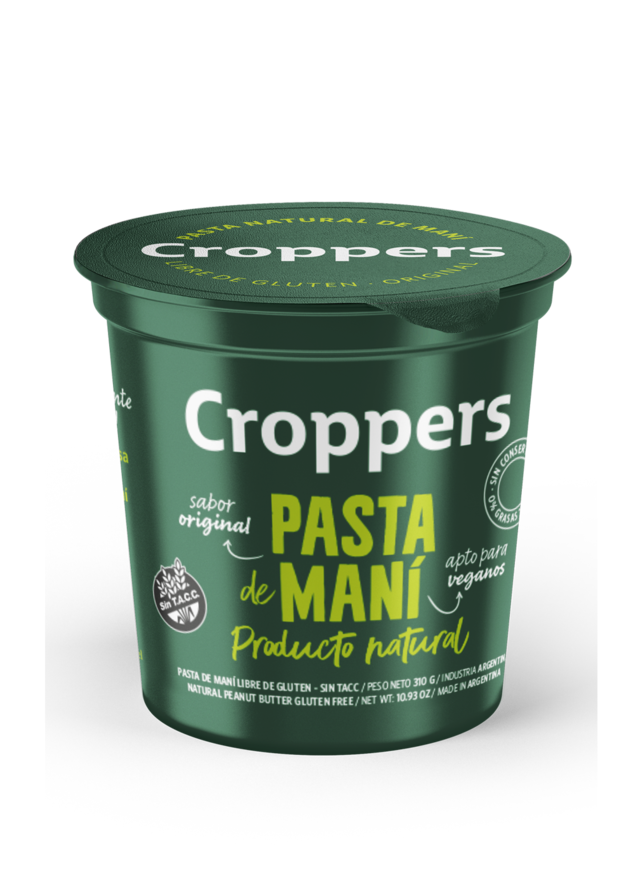 Pasta de maní CROPPERS