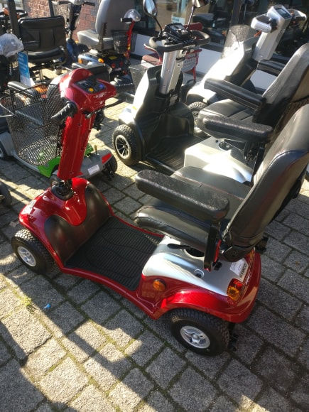 Thumbnail: Kymco super 4 pavement scooter 4mph