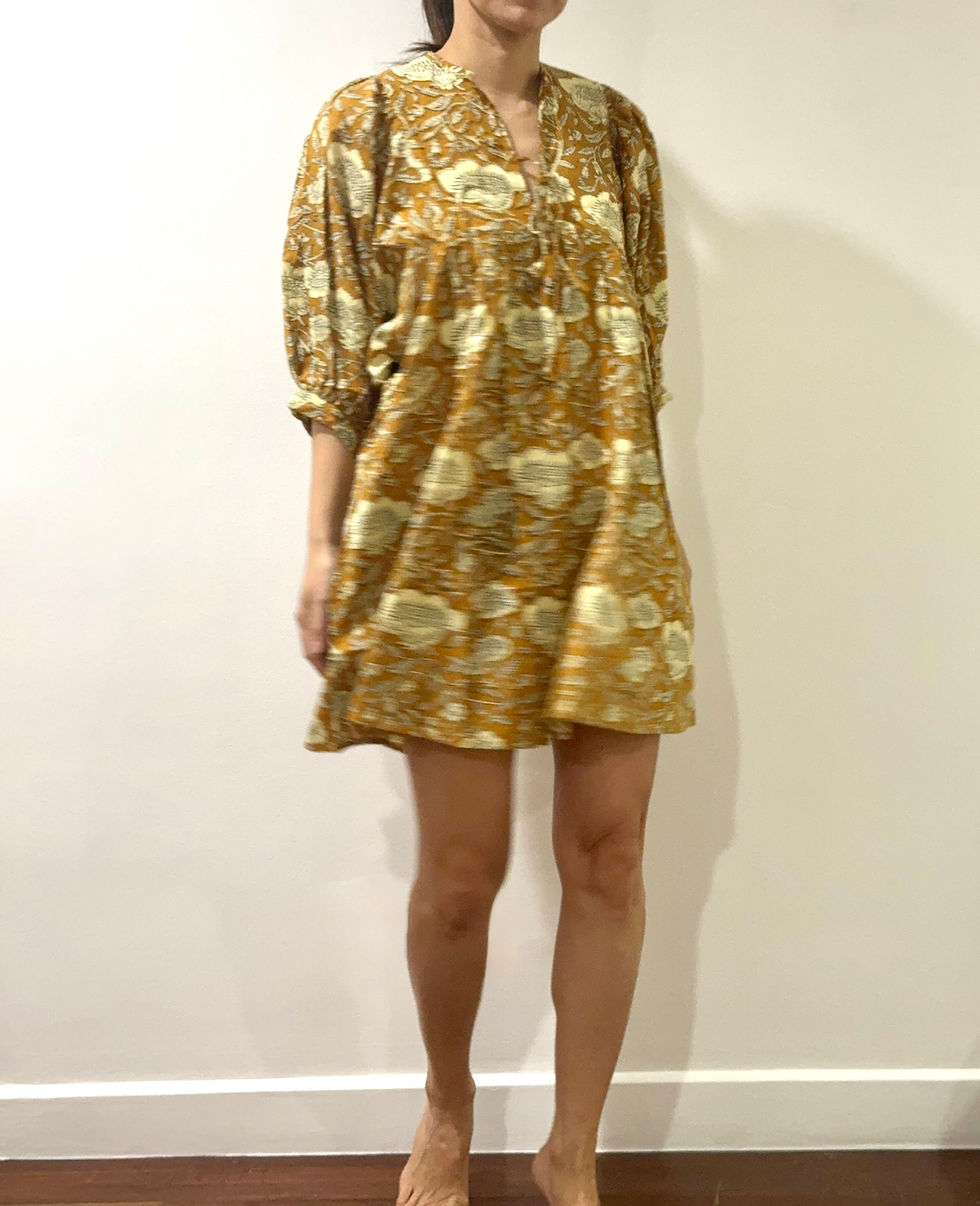 Thumbnail: Mini Dress in Earth Wild Flora 22