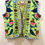 Thumbnail: Suzani Vest in Avocado Multicolor Flora 81