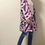 Thumbnail: Suzani Kimono Jacket Mid in Pink and Black Flora 55