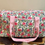 Thumbnail: Quilted Duffle Bag in Pink Lotus and Bluebell Flowers