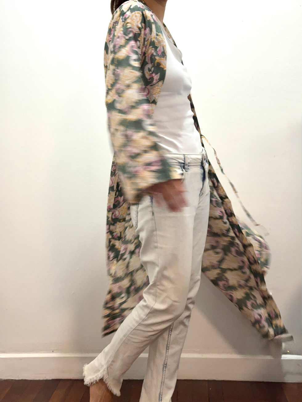 Thumbnail: Kimono in Moss and Canary Wild Flora 194