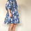 Thumbnail: Mini Dress in Blue and White Wild Flora 9