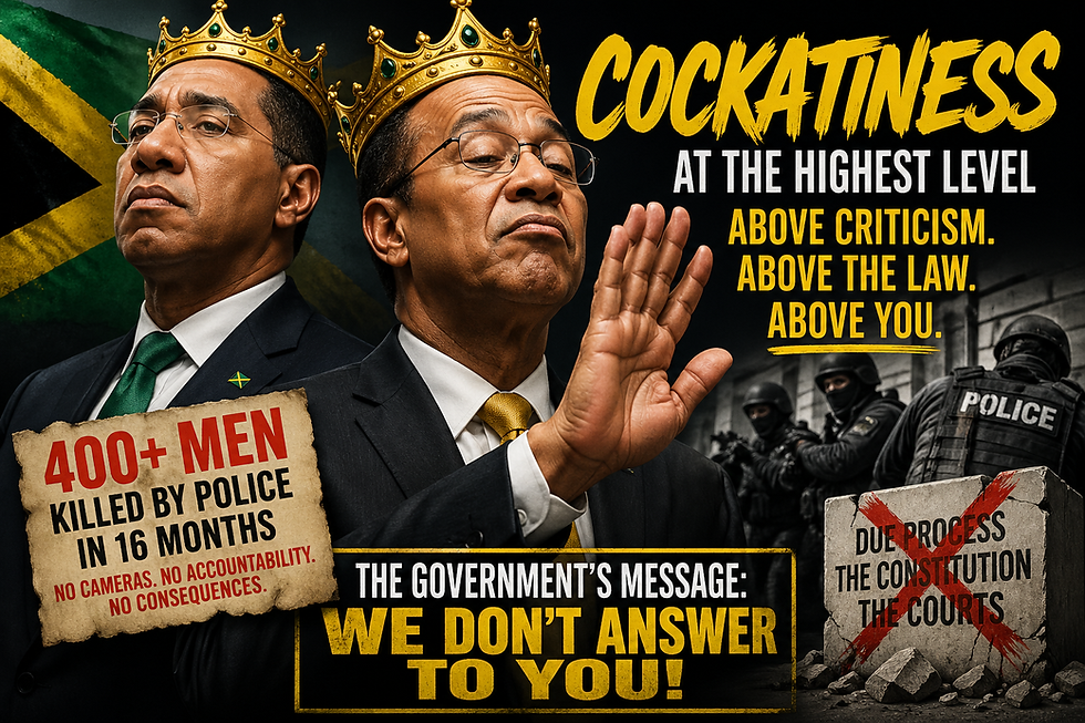 "COCKITINESS" AND THE COLLAPSE OF DUE PROCESS- By Richard Hugh Blackford