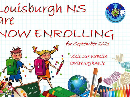 We are Enrolling for Sept 2021
