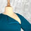 Miniature : ABAYA ROBE-HIJAB COROLLE bleu canard