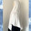 Miniature : Voile à enfiler asymétrique blanc