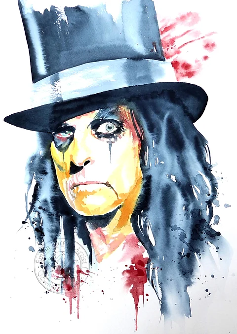Alice Cooper Emma Parrish Artist