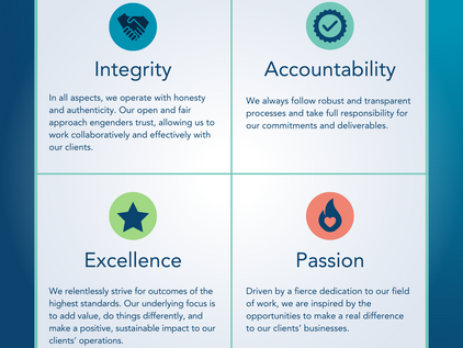 Strong Values Drive the August Consulting business