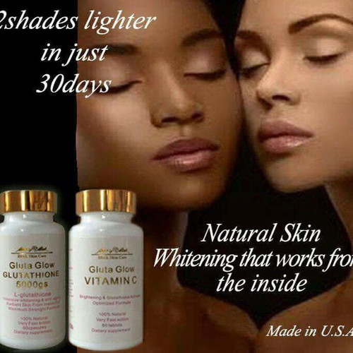 gluta glow glutathione 5000gs Gélules de Glutathione Gluta Glow 5000 Gs
