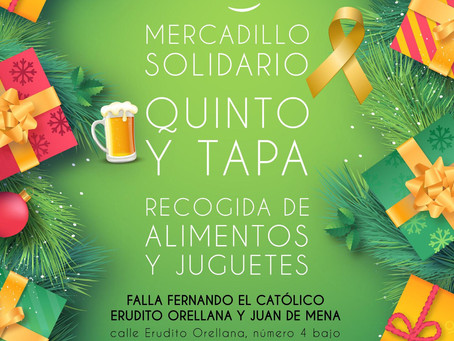 Mercadillo Solidario, Quinto y Tapa