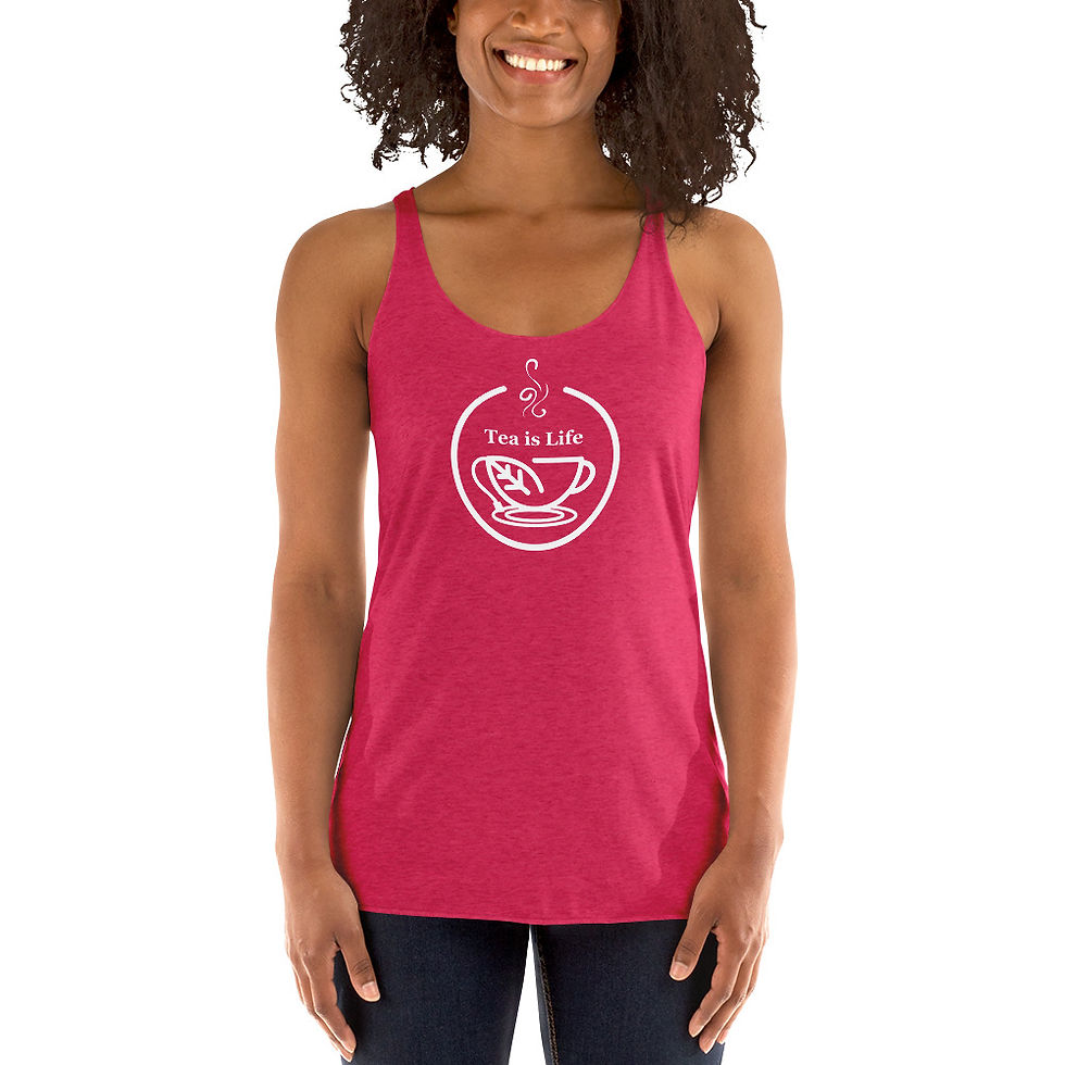 Thumbnail: Women's Racerback Tank (Design White)