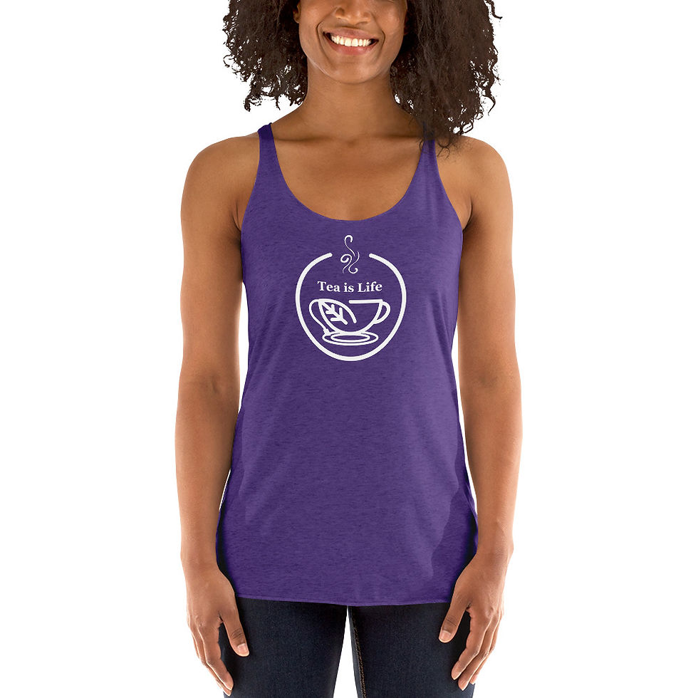 Thumbnail: Women's Racerback Tank (Design White)