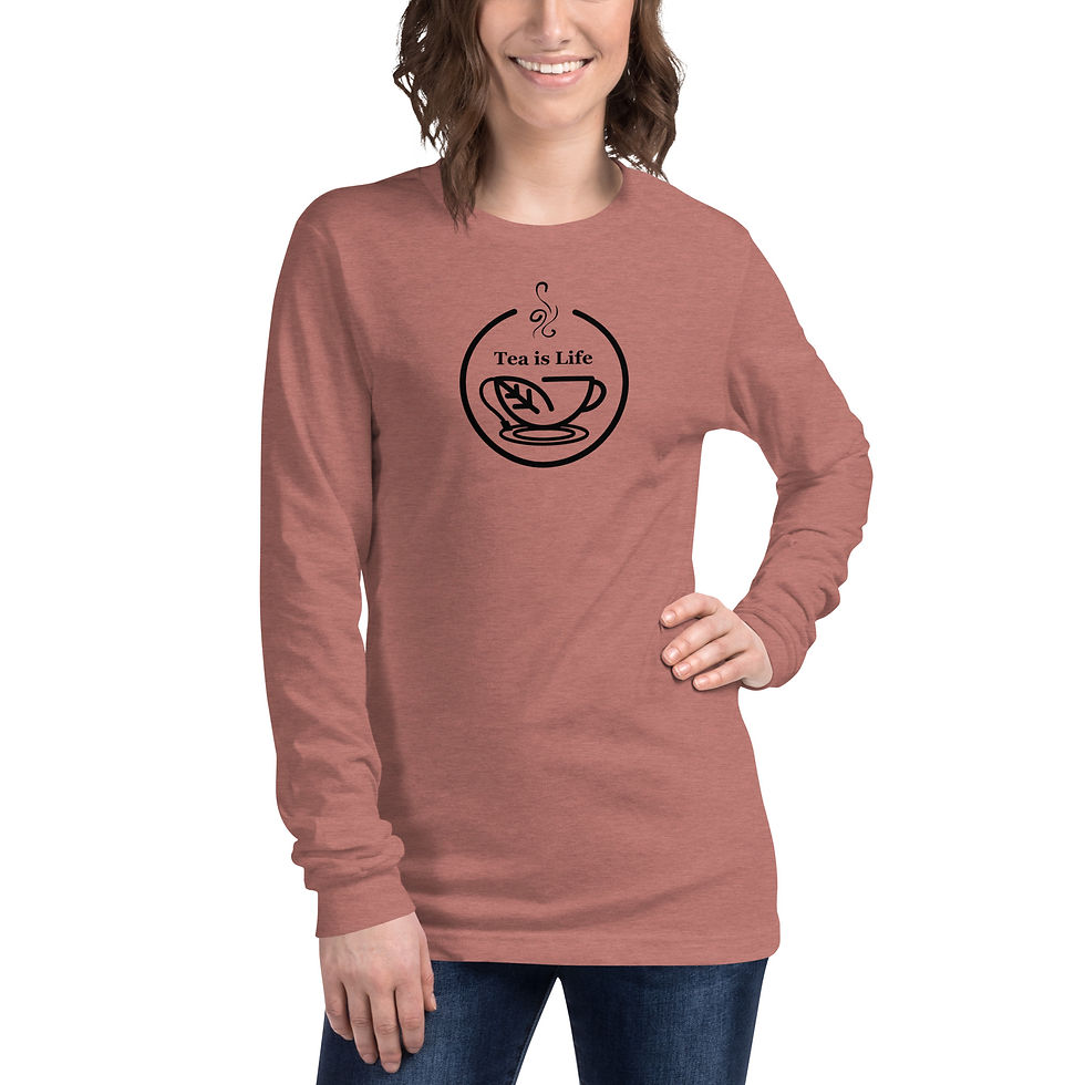 Thumbnail: Women's Long Sleeve Tee (Black Design)