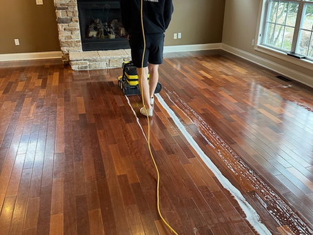 Clean and Re-coat Your Wood Floors