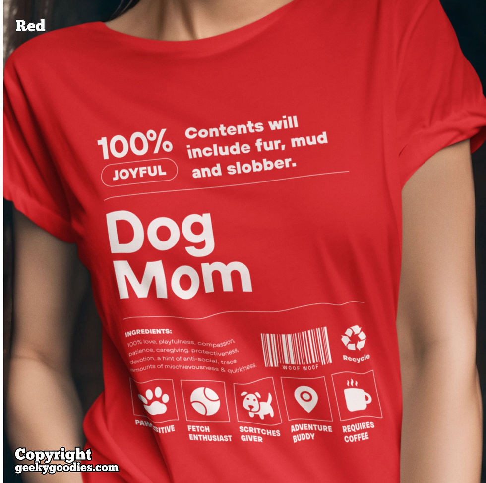 Thumbnail: Anatomy of a Dog Mom Women's T-shirts