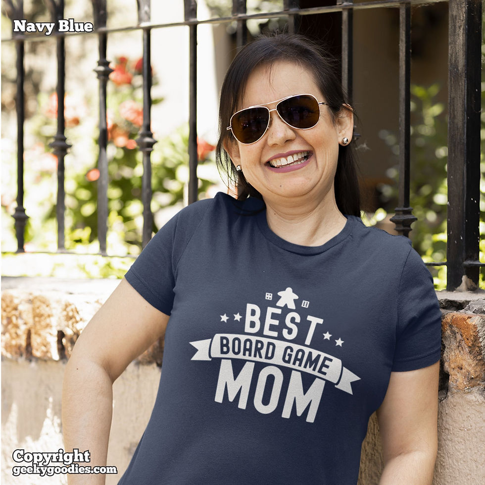 Thumbnail: Best Board Game Mom Ladies T-shirts