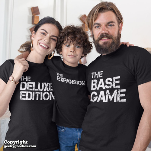 The Base Game Mens/Unisex T-shirt (Matching Family T-shirts