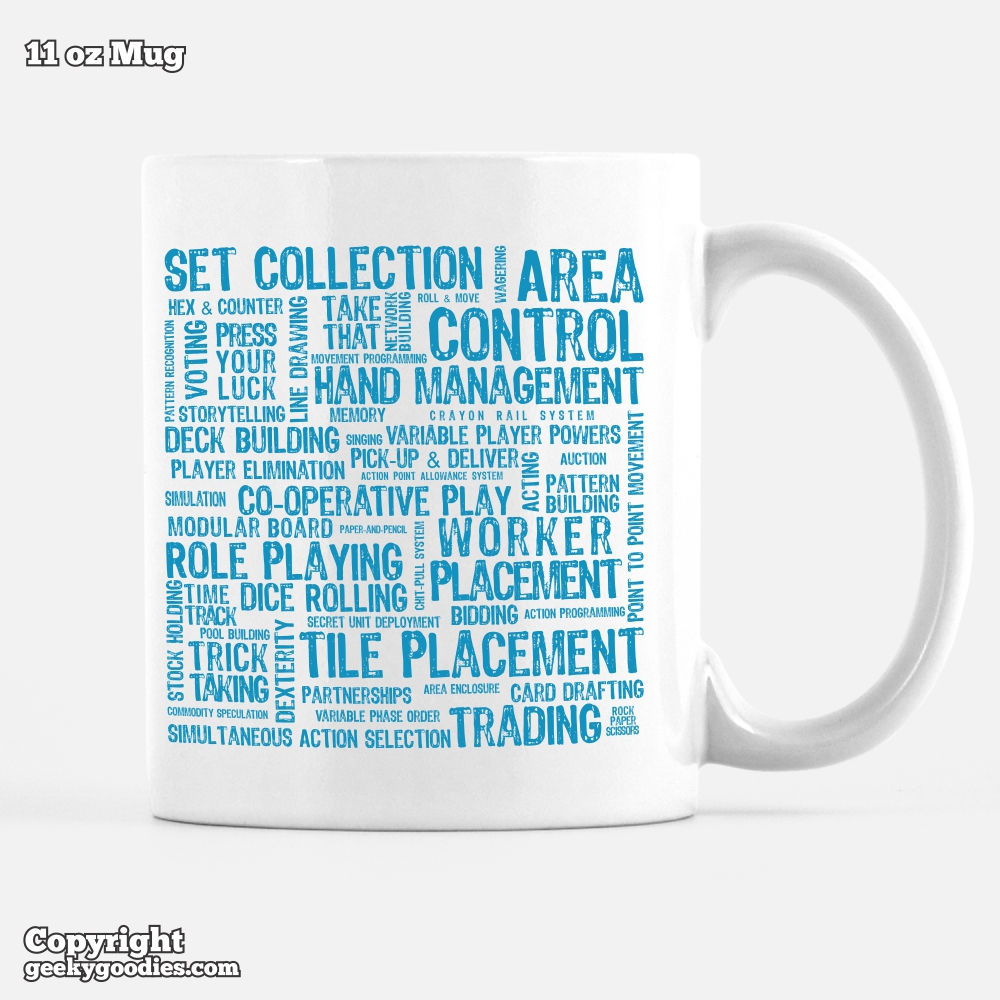 Board Game Mechanics Mug