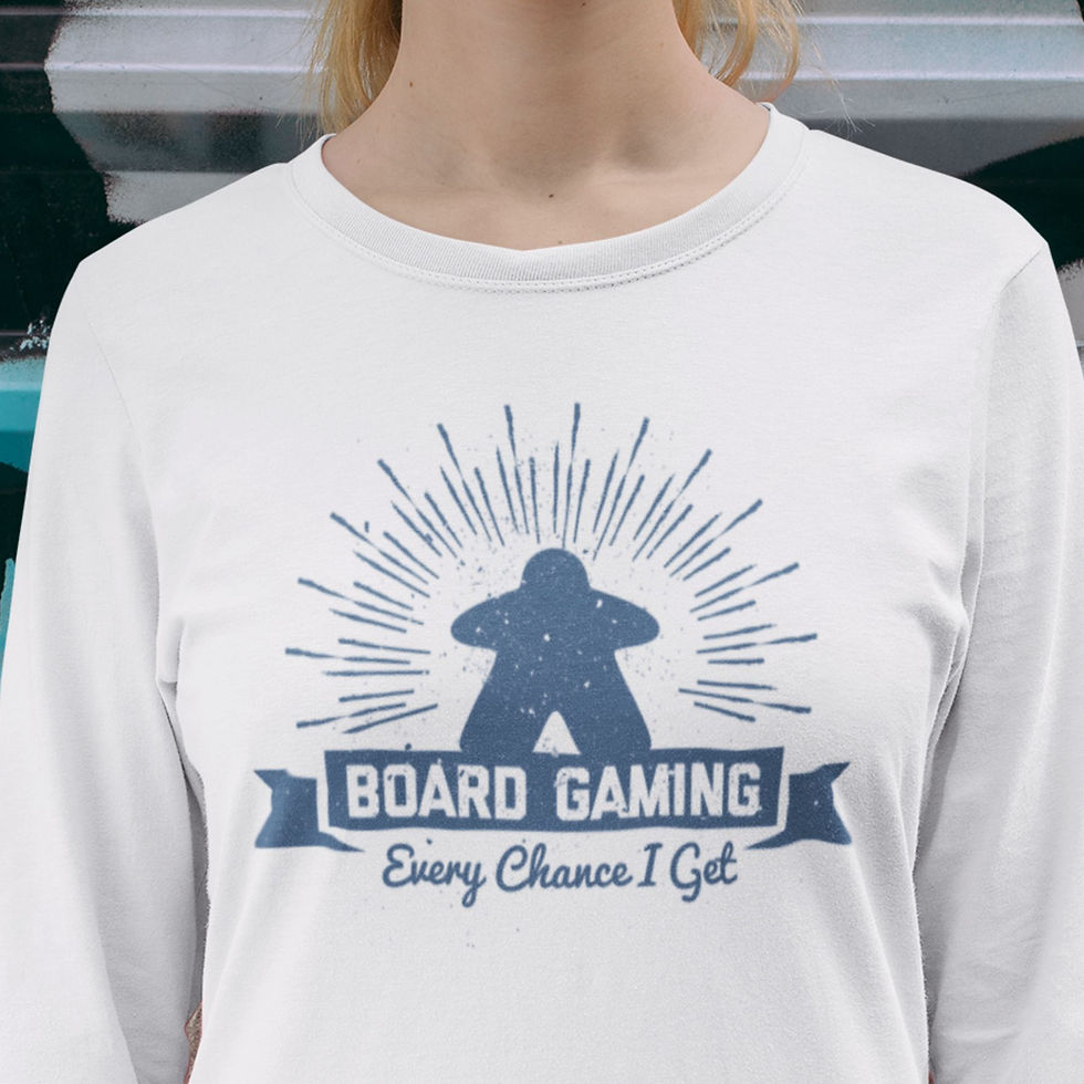Thumbnail: Board Gaming Every Chance I Get Unisex Long Sleeve Shirts