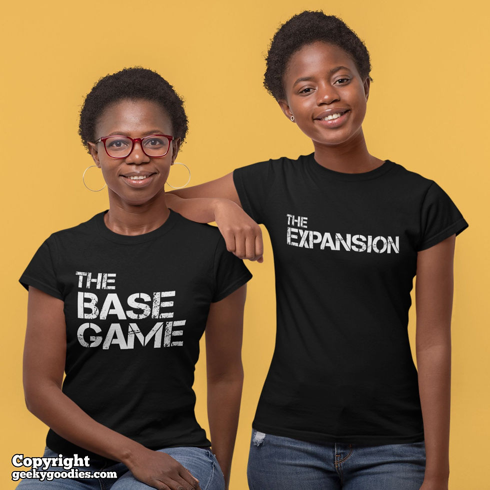 Thumbnail: The Expansion Adult Ladies T-shirt (Matching Board Game Family T-shirts)