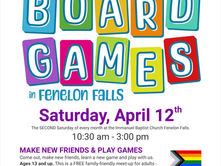 Make New Friends and Play Board Games in Fenelon Falls