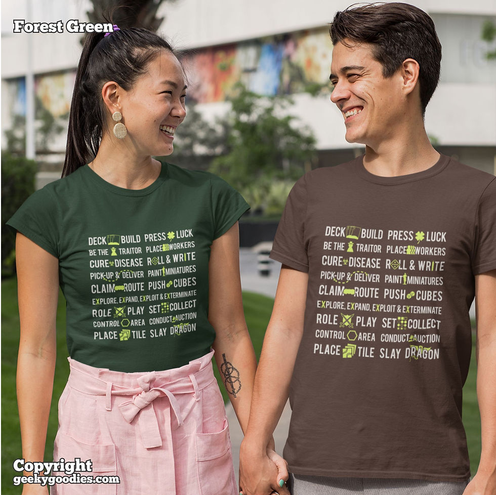 Thumbnail: A Day in the Life of a Board Gamer Ladies T-shirts