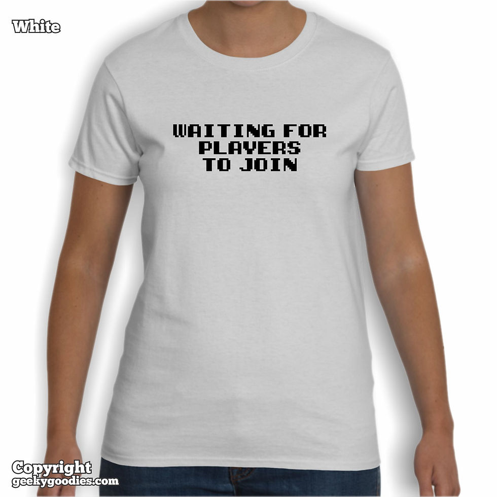 Thumbnail: Waiting for Players to Join Ladies T-shirts