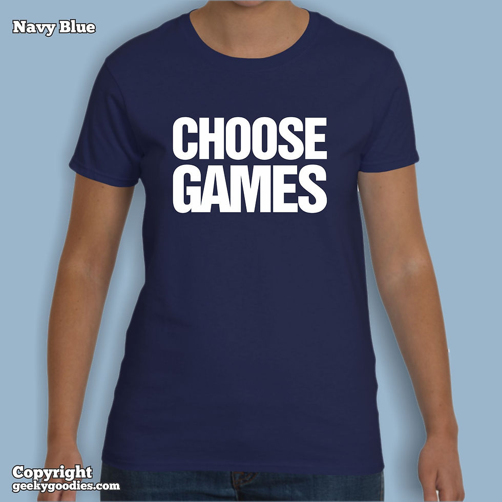 Thumbnail: Choose Games Ladies T-shirts