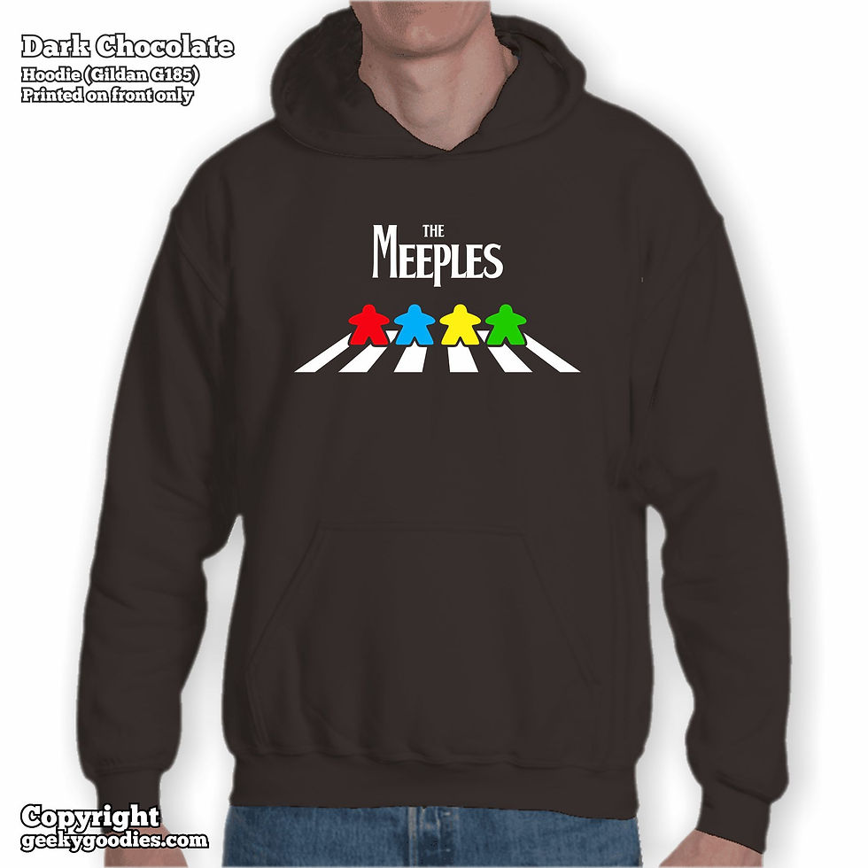 Thumbnail: The Meeples of Abbey Road Unisex Hoodie