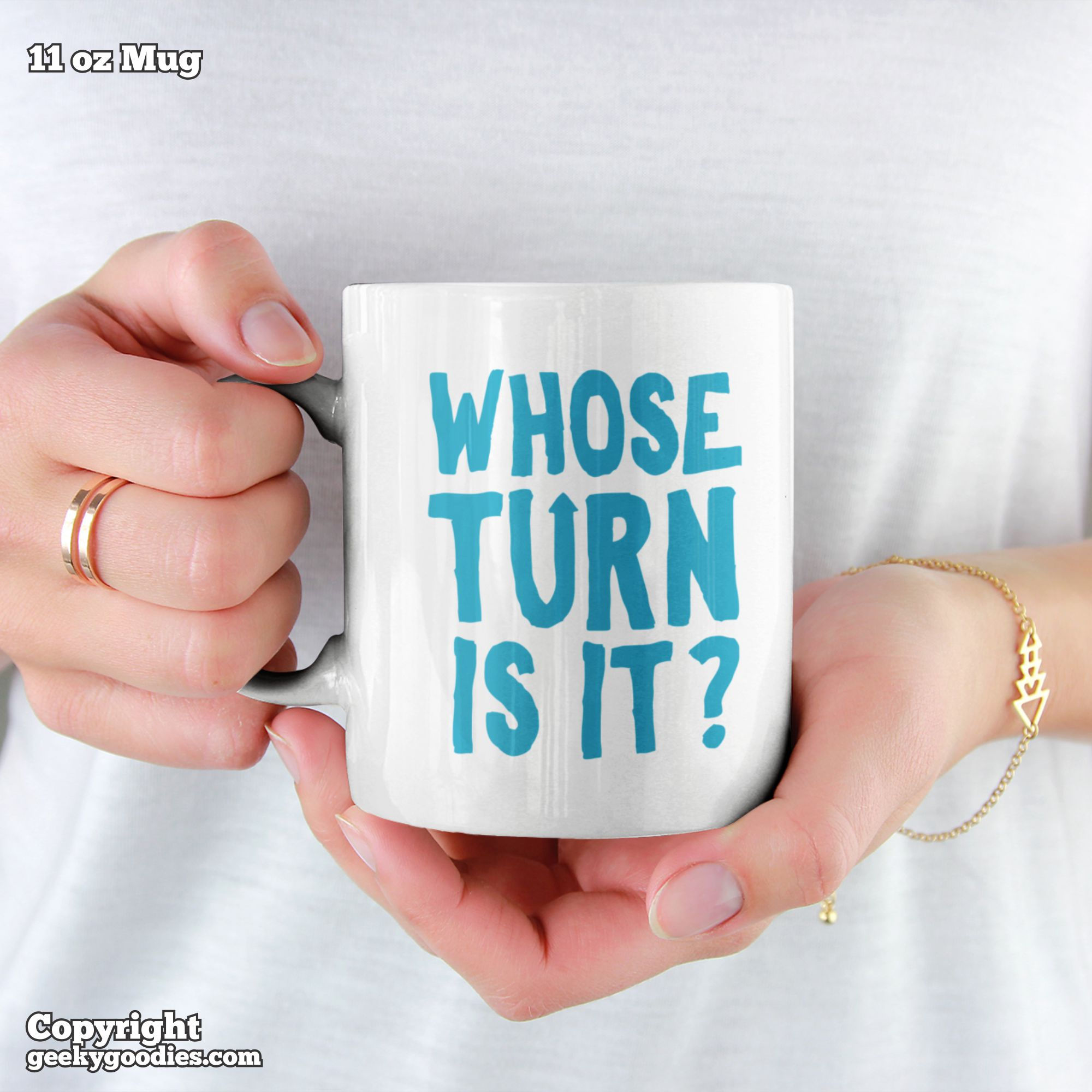 Whose Turn Is It? Coffee Mugs